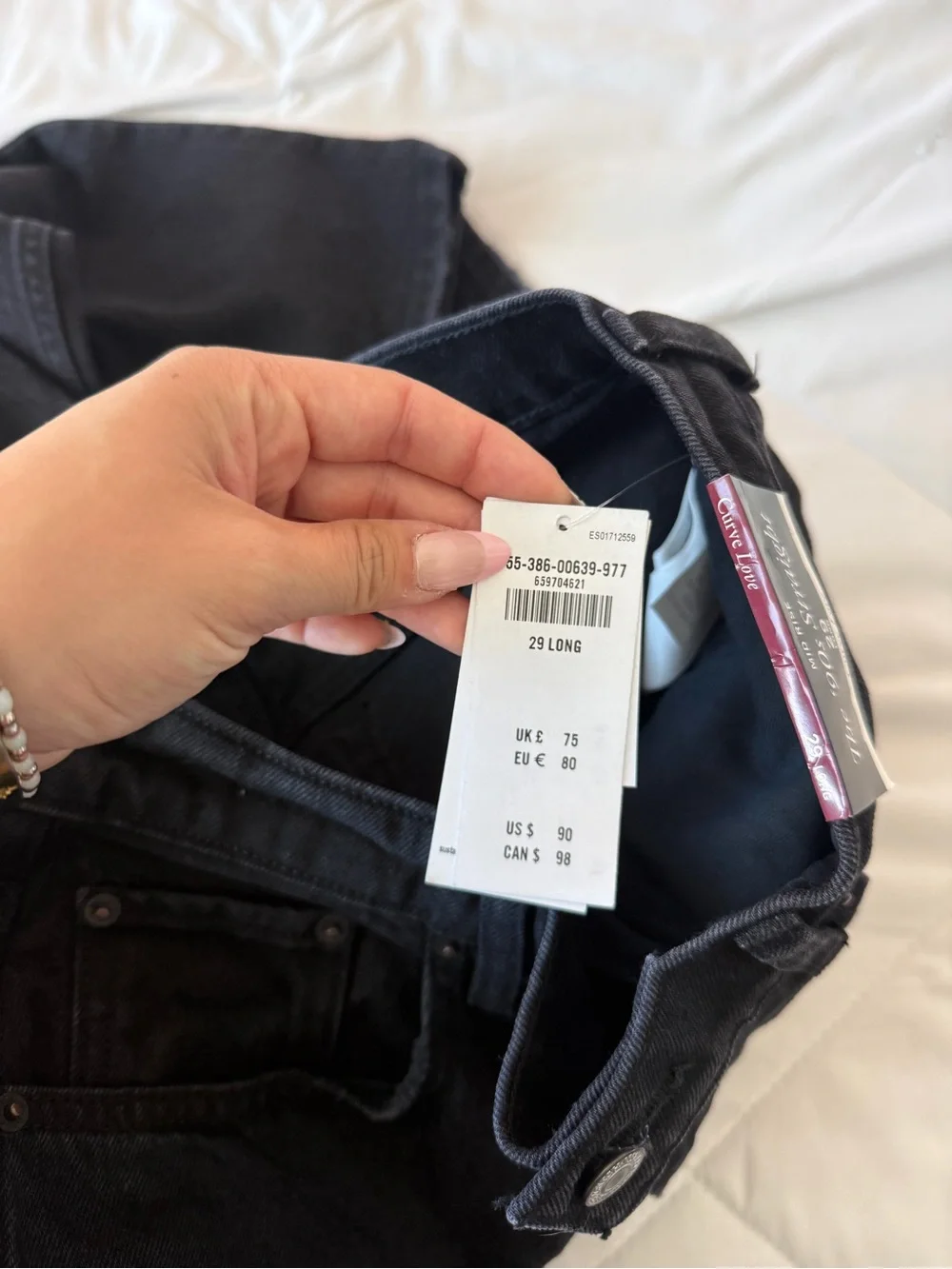Abercrombie & Fitch Black Straight Leg Jeans - Women